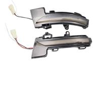 WINVOX Per Skoda Per Octavia Mk3 A7 5E Dinamica LED Indicatori Di Direzione Lampeggiante Specchio Lampeggiatore 2014-2017 2018 2019 Indicatore di direzione a LED(White-Yellow)