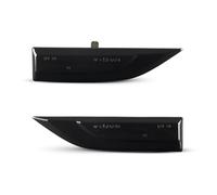 WINVOX Per Transporter T6, Per Per Multivan, Per Caddy 2K 2015-2017, 2 Luci Di Posizione Laterali A LED, Indicatori Di Direzione Indicatore di direzione a LED(Smoked lens,Normal flashing)