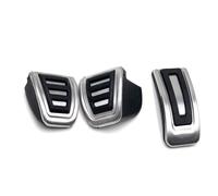 WINVOX Poggiapiedi Auto Copripedali in Acciaio Inossidabile per Golf7 per MK7 per Passat per B8 per Arteon per Tiguan RHD AT MT Nessun Trapano Copripedali