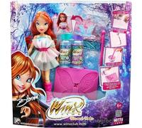 WINX BLOOM BAMBOLA 25 CM MAKE UP SET CON TRUCCHI ORIGINALE ROCCO GIOCATTOLI
