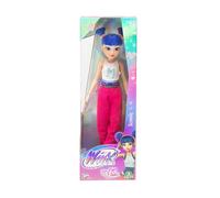 Winx - Musa Iconic, Bambola 27 cm Snodata, con Capelli Blu e Outfit Casual della Serie TV, Giocattolo per Bambina e Bambini dai 4 Anni
