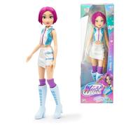 Winx - Tecna Iconic, Bambola 27 cm Snodata con Outfit Moderno della Serie TV, Giocattolo per Bambina e Bambini dai 4 Anni