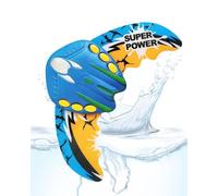 WINXMIN 1 PCS Giocattoli Pesci Piscina,Pesce Diavolo Giocattolo,Aliante Subacqueo,Giocattolo Pesci Acqua Bambini,Giocattolo Pesce Immersione,Diving Fish,Giocattolo Pesce Senza Batterie,Blu,XL