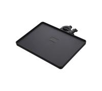 WINXMIN 1 pezzo Vassio con Aggancio a Morsetto, Vassoio per Scheda Audio, Vassoio per Supporto per Microfono, Multifunzione Supporto per Microfono Ripiano, Asta microfono, Porta microfono(nero)
