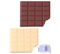 WINXMIN 2 PCS Taccuino Creativo Biscotti Cioccolato Forma Taccuino Studenti Cartoni Animati Strappabili Taccuini Appunti Scritti a Mano Taccuino Blocco Note, Regalo per l'amico Insegnante(A)