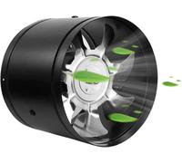 WINZING Ventilatore assiale da 150 mm, 2800 giri/min, silenzioso, per bagno, WC, cucina, garage, soffitta