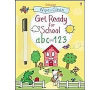Wipe-Clean Preparati per la scuola ABC e 123