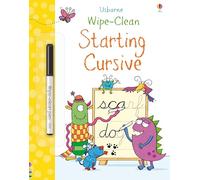 Wipe-Clean Starting Cursive: An Interactive Wipe-Clean Book To help Kids Learn Cursive Handwriting