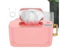 Wipe Warmer Dispenser | Home Use Wet Wipes Warmer With Even Heating, Portable Space-Saving Diaper Heater Holder Case | For Living Room Nursery Care Use