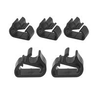 Wiper Hose Clips - 5 Pcs Auto Replacement Parts | Front Windshield Wiper Washer Hose Clips for Cars, Trucks, Camping, Outdoor, Winter, Summer, Frost, Rain, Cold Weather Protection