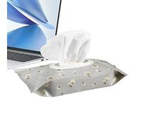 Wipes Travel Case - Refillable Box | Airtight Reusable Wipes Container for Travel, Bathroom, Stroller, Or Diaper Bag; Quick-Access Storage for Wipe, Girls, And On The Go