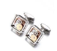 WIPPWER Cufflinks for Men Cufflinks Cuff Links Wedding Cufflinks for Men Business Wedding Party(C)