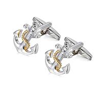 WIPPWER Cufflinks for Men Simple Cufflinks for Men's Business Wedding Wedding Cufflinks Business Wedding Party(A)