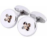WIPPWER Mens Cufflinks Elegant Style Cuff Cufflink Cuffs Button, Classic Cufflink Cufflink Button, Classic Cufflink Button French Cufflink, Cufflink Clothing Accessories(Rose Gold Color)
