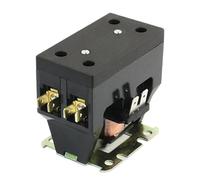 WIQOLESVL Contattore CA for compressore del condizionatore d'Aria a Un Polo 1NO con Bobina da 220 V CJX9B-25