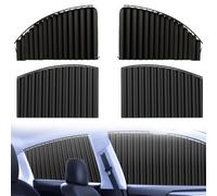 WIQPIATAZ Tendine Parasole Finestrini Laterali Auto, per Nissan Armada II (Y62) 2016-2024 Block UV Tendine Parasole, Protegge Bambino Animali Domestici Contra UV,4Pcs