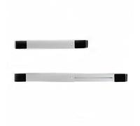 WIQUYBML Base per Frigorifero, Supporto per Frigorifero, Base Mobile, Carrello per elettrodomestici Regolabile ed Estensibile, con rulli telescopici, con Base per Lavatrice con Freno, Artic