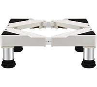 WIQUYBML Base per Lavatrice, Base per Lavatrice, Frigorifero a Prova di umidità, Lunghezza Regolabile 50-75 cm, piedistalli e telai per Lavatrice, Altezza 10/15/20/25 cm