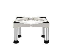 WIQUYBML Base Regolabile per Frigorifero, Resistente all'umidità, Lunghezza 50-75 cm, Altezza 25 cm, Mini Supporto per Lavatrice e lavastoviglie, Ideale per condizionatori d'Aria, schedari