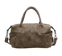 WIQUYBML Borse Vintage di Grande capacità per Le Donne, Stile Inglese, semplici Borse da Bowling, Pacchetti nostalgici Borse Casual da Donna