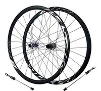 WIQUYBML Set di Ruote per Bicicletta da Strada 700C, Freno a Disco, 24 Fori, mozzo Anteriore 2 e Posteriore 4 Cuscinetti, Cerchio a Doppia Parete da 30 mm, 7/8/9/10/11/12 velocità
