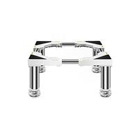 WIQUYBML Supporto per Base Regolabile per Lavatrice - Universale, Larghezza 45-65 cm, Altezza 10-25 cm, Perfetto per Lavatrice, asciugatrice, lavastoviglie e contenitori per Piante. Robusto