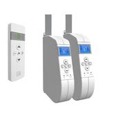 WIR elektronik, eWickler eW940-F, 2 avvolgitori elettrici e 1 telecomando FB-9, per cinghia da 17-23 mm, fino a 45 kg, con spina di alimentazione (2 finestre)