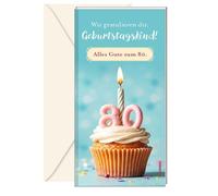 Wir gratulieren dir, Geburtstagskind!: Alles Gute zum 80.