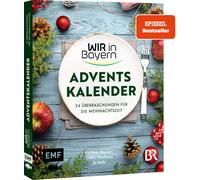 Wir in Bayern - Adventskalender: 24 x Kochen, Backen und Deko (Copertina rigida)