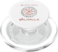 Wir Sehen Uns In Walhalla (Dichiarazione vichinga tedesca) PopSockets PopGrip per MagSafe