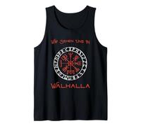 Wir Sehen uns in Walhalla (Tedesco per I See You in Valhalla) Canotta