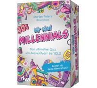 Wir sind Millennials: Das ultimative Quiz von Avocadotoast bis YOLO | Kennst du deine Generation? | Partyspiel der 90er. Karten für Spieleabend. Geschenk zu Weihnachten, Geburtstag