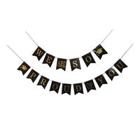 Wir sind so stolz auf dich â Banner mit goldenen Buchstaben