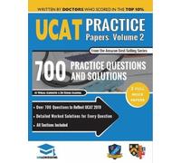 Wiraaj Agnihotri Rohan Agarwal UCAT Practice Papers Volume Two (Tascabile)