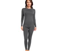 wirarpa Donna Intimo Termico Set Pile Leggero per l'inverno | Top e Pantaloni Lunghi, under wear termico, intimo termico donna invernale