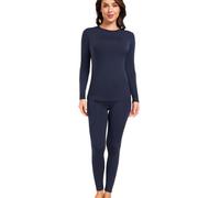 wirarpa Donna Intimo Termico Set Pile Leggero per l'inverno | Top e Pantaloni Lunghi, under wear termico, intimo termico donna invernale
