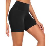 wirarpa Leggings Corti da Donna Pantaloncini Sportivi Corti, Pantaloni da Yoga a Vita Alta Jogging Shorts Antisfregamento Leggings Corti Yoga