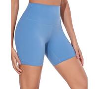 wirarpa Leggings Corti da Donna Pantaloncini Sportivi Corti, Pantaloni da Yoga a Vita Alta Jogging Shorts Antisfregamento Leggings Corti Yoga