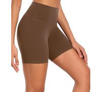 wirarpa Leggings Corti da Donna Pantaloncini Sportivi Corti, Pantaloni da Yoga a Vita Alta Jogging Shorts Antisfregamento Leggings Corti Yoga