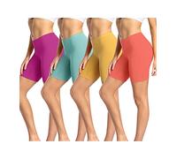 wirarpa Leggings Corti Pantaloncini Sottogonna Donna Cotone Multicolore L