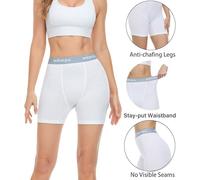 Wirarpa Misura 10-14 Boxer Slip Pantaloncini Anti Irritazione Elastico Bianco