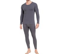 wirarpa Set Intimo Termico Uomo Cotone Maglia Lunghe Pantaloni L