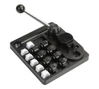 Wire Bending Jig, Metal Forming Tool, 7.48x6.89x0.79 Inches Heavy Duty & Adjustable, Craft Cable Bender for Wrapping Hooks Rings Spoons, Compact Jewelry Crafting Accessory