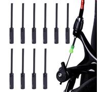 Wire Cap Crimps - 10 Pieces Cap Cycling Caps,Water Proof Rust Proof Tips For Road Mountain Bicycles Bikes Caps Offer Quick And Easy Installation With No Special Tools