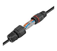 Wire Connector - IP68 Waterproof Electrical Wire Connector, Underground Junction Box & Terminal Block | 2-in/2-out & 3-in/3-out Rainproof Cable Sleeve For Outdoor Garden Power, Lighting, And Pond