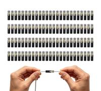 Wire Connectors Kit,100-Piece Insulated Waterproof Solderless | Low Voltage Wire Connector With Locking Kit | For Automotive Trailer Rv Workshop Home Repair Led Lights