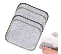 Wire Dishwashing Rags, No-Scratch Dishcloth Set, 5-Piece Scrubbing Pads, Wire Texture Cloth, Heavy Duty Gentle on Cookware for Stove, Grill, Pan, Oven, Tableware, 6.3x4.72 Inches