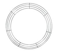 Wire Frame, Metal Wreath Form, Holiday Metal Wreath Form Ring, Perfect Wreath Making Wire Frame for Christmas, Seasonal, and Home, Sturdy Metal Wreath Form for Crafts