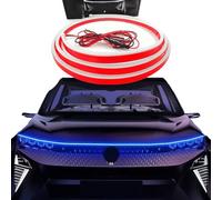 Wire Interior Car LED Strip Lights, LED Light Strips for Cars, Car Interior LED Lights, Auto Multi-color LED Interior Lights Bulbs Car Inside Light, Interior Car LED Strip Lights (Blue Light,2m)
