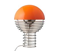 Wire Lampada da Tavolo Ø30 Cromo/Arancione